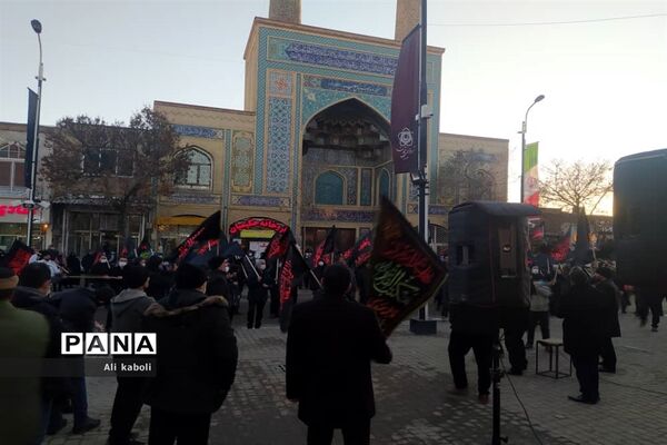 عزاداری ایام فاطمیه با رعایت اصول بهداشتی در زنجان