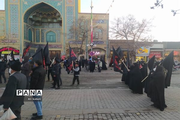 عزاداری ایام فاطمیه با رعایت اصول بهداشتی در زنجان