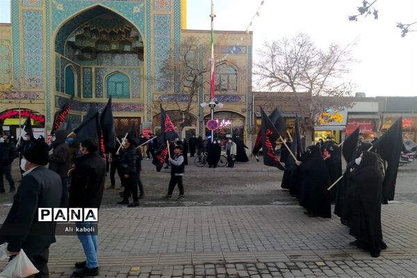 عزاداری ایام فاطمیه با رعایت اصول بهداشتی در زنجان
