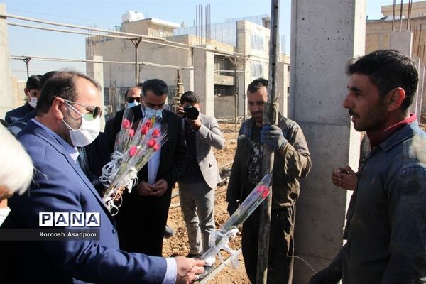 حضور استاندار فارس در آیین افتتاح و بازدید از پروژه‌های آموزشی ناحیه3 شیراز
