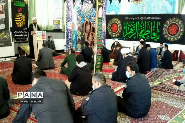 مراسم بزرگداشت حماسه عظیم9دی در  مسجدعلی ابن ابیطالب(ع) شهرستان خوسف