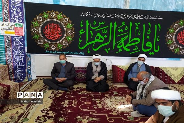 مراسم بزرگداشت حماسه عظیم9دی در  مسجدعلی ابن ابیطالب(ع) شهرستان خوسف