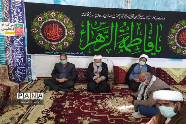 مراسم بزرگداشت حماسه عظیم9دی در  مسجدعلی ابن ابیطالب(ع) شهرستان خوسف