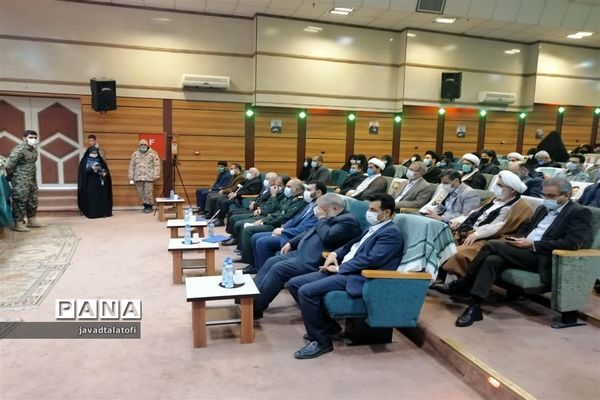 مراسم سالگرد حاج قاسم سلیمانی ناحیه دو شهر ری