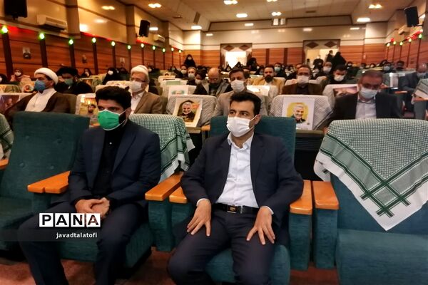 مراسم سالگرد حاج قاسم سلیمانی ناحیه دو شهر ری