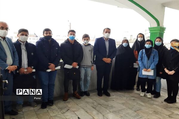 آیین تحلیف اعضای هیئت رئیسه مجلس دانش‌آموزی شهرستان‌های مازندران