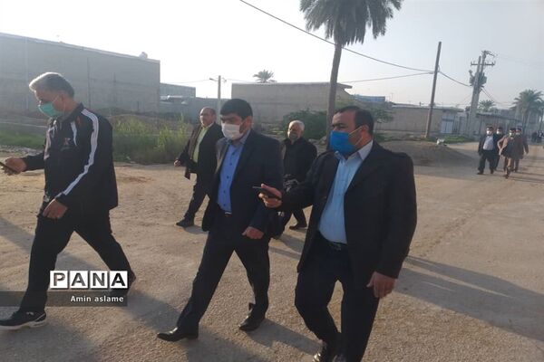 همایش پیاده روی سردار دلها در شهرستان حمیدیه