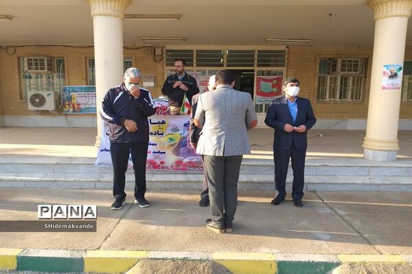 همایش پیاده روی سردار دلها در شهرستان حمیدیه