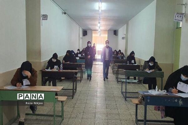 بازدید از حوزه‌های آزمون استخدامی ناحیه یک بهارستان
