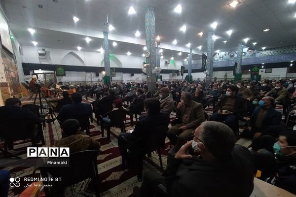 اولین سالگرد شهادت حاج قاسم سلیمانی در آران وبیدگل