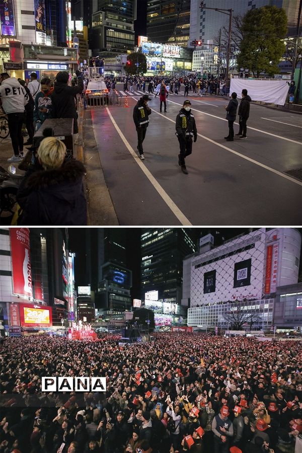 آغاز سال نو میلادی زیر سایه ویروس کرونا