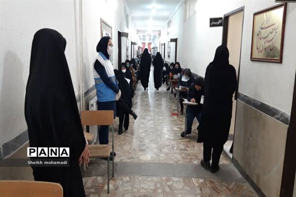 برگزاری آزمون استخدامی متمرکز دستگاههای اجرایی در شهرستان ورامین