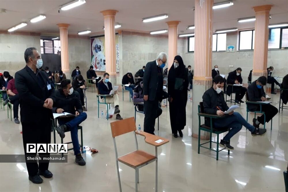 برگزاری آزمون استخدامی متمرکز دستگاههای اجرایی در شهرستان ورامین
