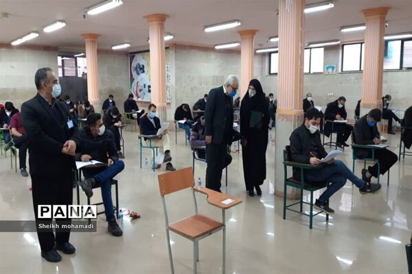 برگزاری آزمون استخدامی متمرکز دستگاههای اجرایی در شهرستان ورامین