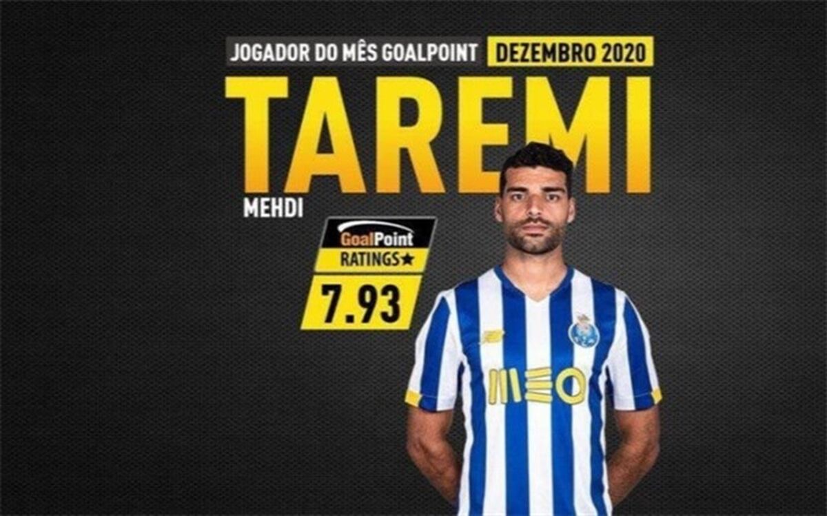 مهدی طارمی بهترین بازیکن ماه لیگ برتر پرتغال شد