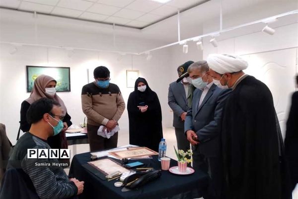 برگزاری کارگاه هم‌نویسی و نمایشگاه خوشنویسی دربیرجند