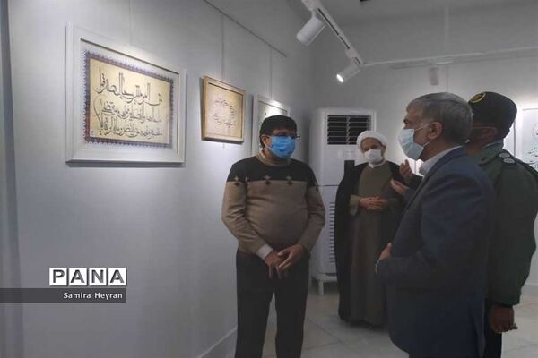 برگزاری کارگاه هم‌نویسی و نمایشگاه خوشنویسی دربیرجند