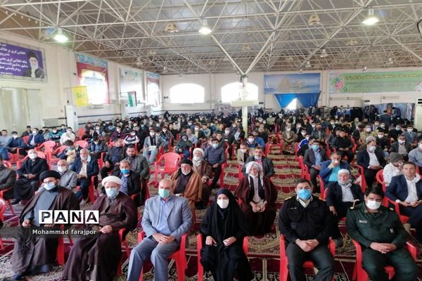 برگزاری مراسم سالگرد شهادت سردار سلیمانی در شهرستان کارون