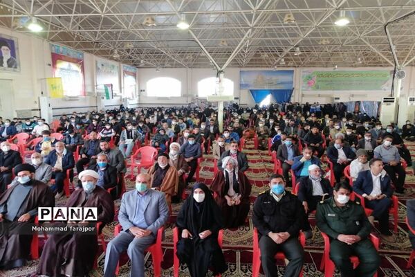 برگزاری مراسم سالگرد شهادت سردار سلیمانی در شهرستان کارون