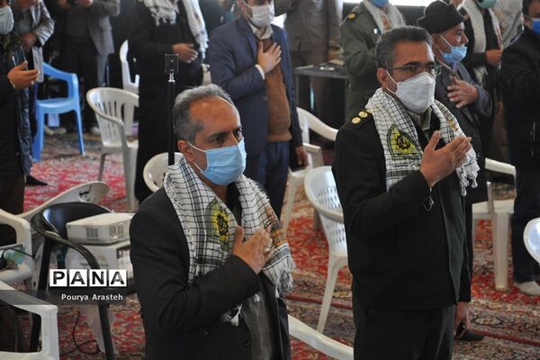 مراسم نخستین سالگرد سردار دل‌ها در شهرستان خوسف استان خراسان جنوبی