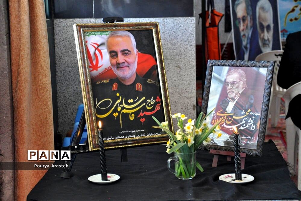مراسم نخستین سالگرد سردار دل‌ها در شهرستان خوسف استان خراسان جنوبی