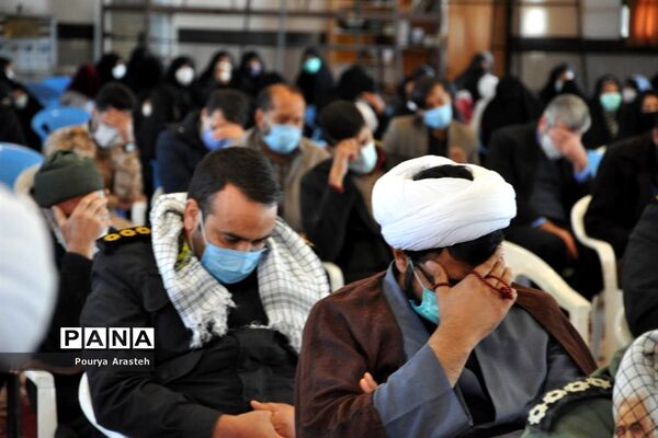 مراسم نخستین سالگرد سردار دل‌ها در شهرستان خوسف استان خراسان جنوبی