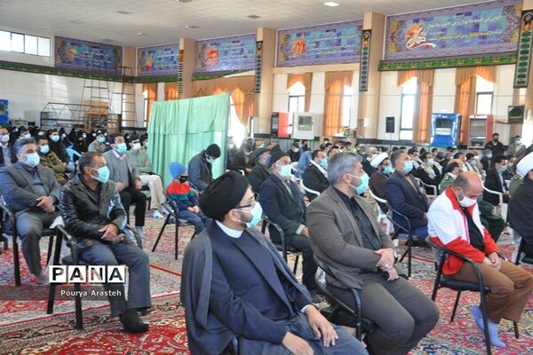مراسم نخستین سالگرد سردار دل‌ها در شهرستان خوسف استان خراسان جنوبی