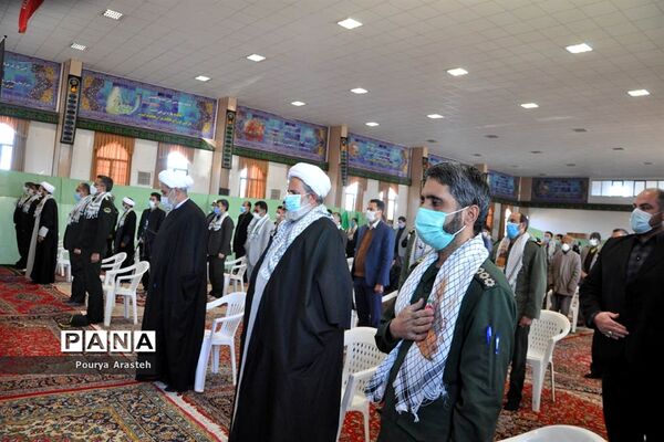 مراسم نخستین سالگرد سردار دل‌ها در شهرستان خوسف استان خراسان جنوبی