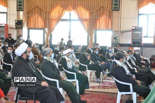 مراسم نخستین سالگرد سردار دل‌ها در شهرستان خوسف استان خراسان جنوبی