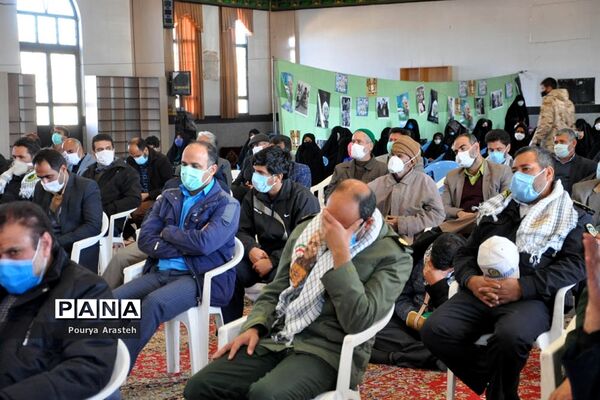 مراسم نخستین سالگرد سردار دل‌ها در شهرستان خوسف استان خراسان جنوبی