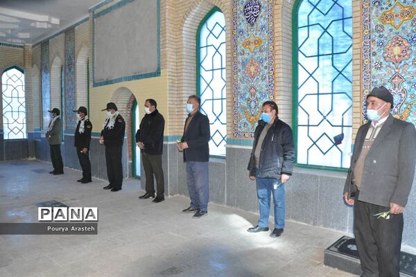 غبارروبی مزارشهدا شهرستان خوسف در سالروز شهادت سردار دلها