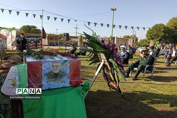 آیین گرامیداشت اولین سالگردشهادت سردار سلیمانی  در سردشت دزفول