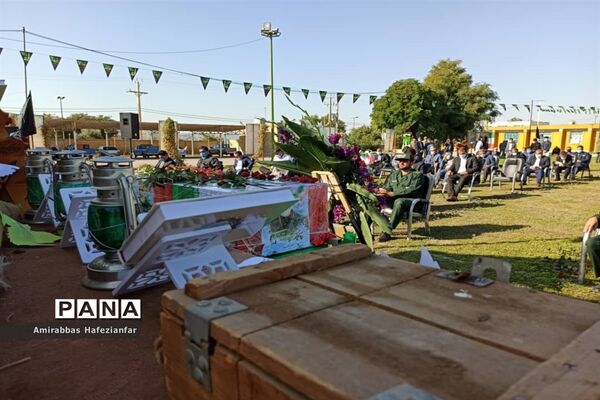 آیین گرامیداشت اولین سالگردشهادت سردار سلیمانی  در سردشت دزفول