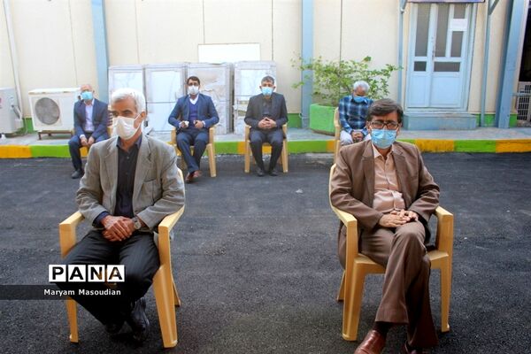 مراسم سالروز شهادت سردار سلیمانی در اداره‌کل آموزش و پرورش استان بوشهر