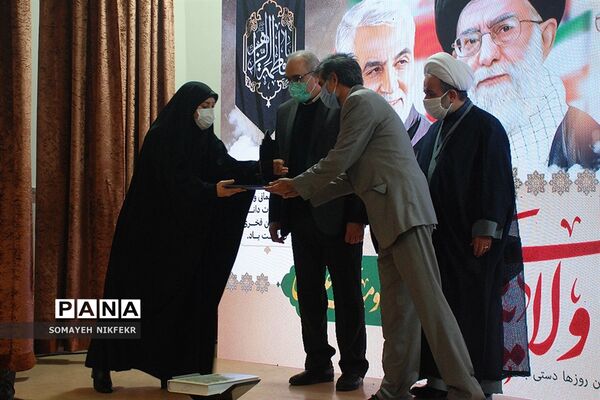 بزرگداشت نخستین سالروز شهادت سپهبد شهید قاسم سلیمانی در  ناحیه یک ری