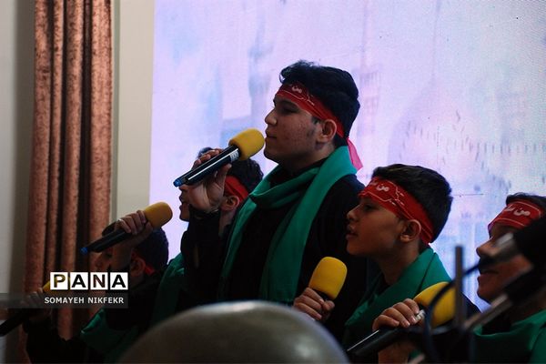 بزرگداشت نخستین سالروز شهادت سپهبد شهید قاسم سلیمانی در  ناحیه یک ری