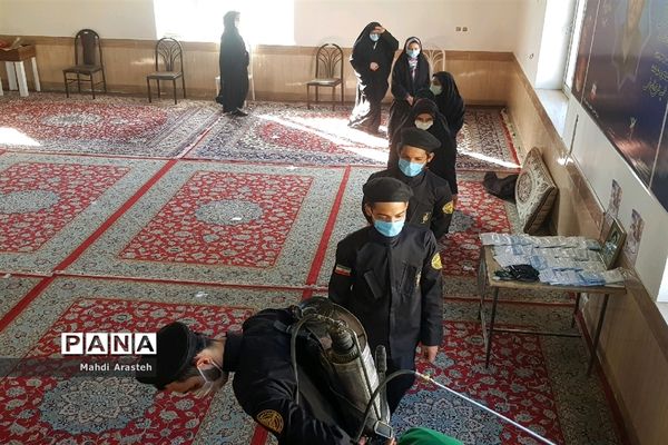 رزمایش دفاع بیولوژیک قالب طرح شهید سپهبد حاج قاسم سلیمانی  درشهرستان خوسف