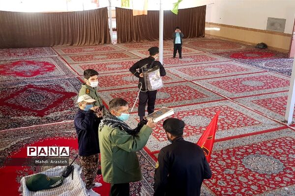 رزمایش دفاع بیولوژیک قالب طرح شهید سپهبد حاج قاسم سلیمانی  درشهرستان خوسف
