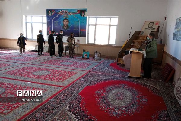 رزمایش دفاع بیولوژیک قالب طرح شهید سپهبد حاج قاسم سلیمانی  درشهرستان خوسف