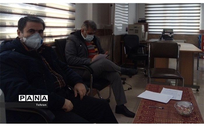 برگزاری جلسات دوره ای معاونین آموزشی منطقه ۳  با رعایت پروتکل های بهداشتی