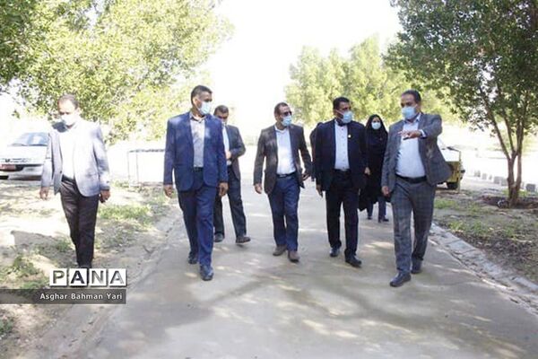 بازدید معاون پرورشی و فرهنگی اداره‌کل آموزش و پرورش استان بوشهر از منطقه شبانکاره