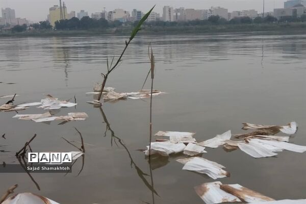 ساحل کارون و پسماندهای کرونایی