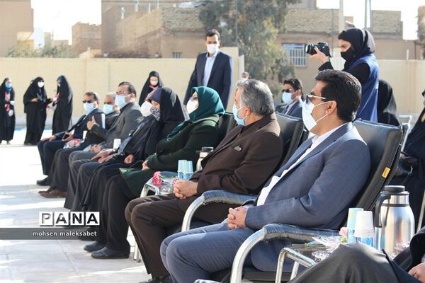 آیین افتتاح دبیرستان خیر ساز۱۲ کلاسه ابوطالب صابری