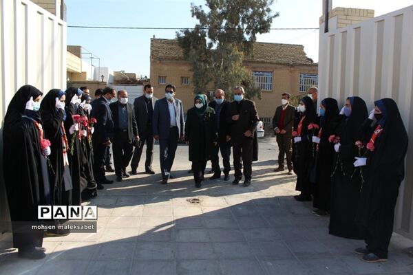 آیین افتتاح دبیرستان خیر ساز۱۲ کلاسه ابوطالب صابری