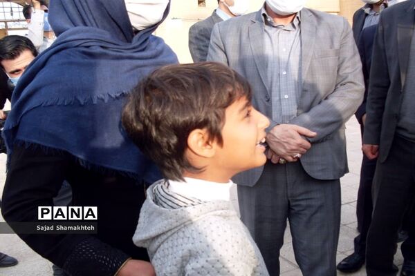 بازدید رئیس دانشگاه علوم پزشکی  اهواز از کوی منبع آب