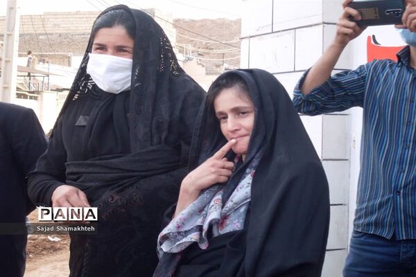 بازدید رئیس دانشگاه علوم پزشکی  اهواز از کوی منبع آب