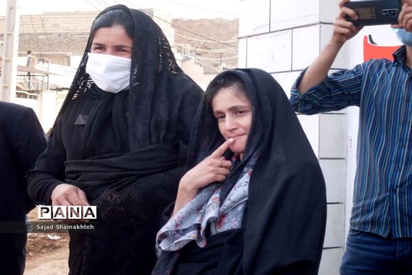 بازدید رئیس دانشگاه علوم پزشکی  اهواز از کوی منبع آب
