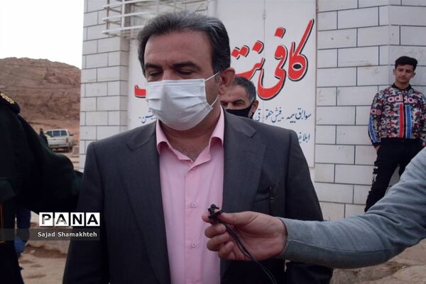 بازدید رئیس دانشگاه علوم پزشکی  اهواز از کوی منبع آب