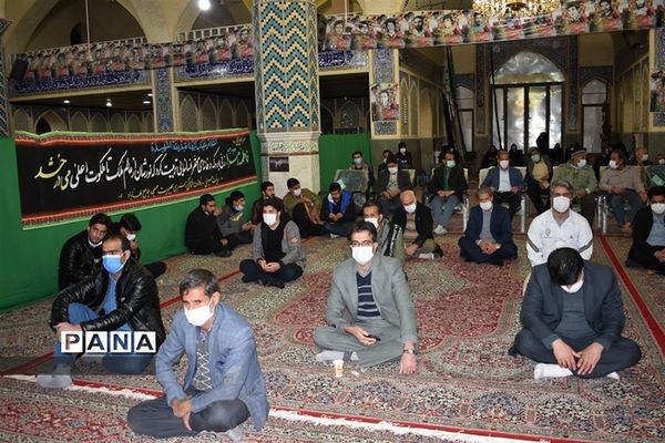 یادواره 156 شهید شهرستان وسالگرد سردارقاسم سلیمانی درمسجد جامع بهاباد