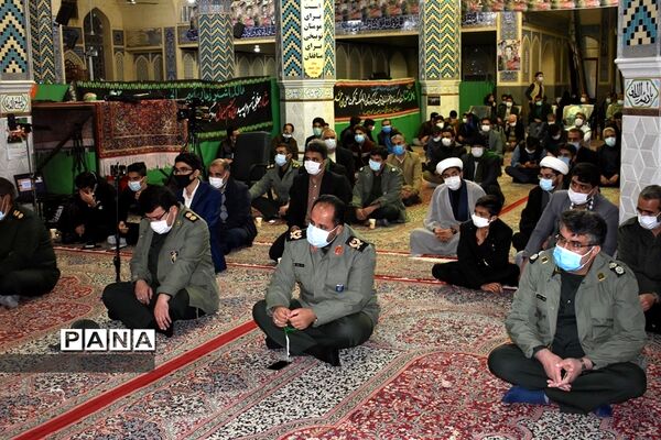 یادواره 156 شهید شهرستان وسالگرد سردارقاسم سلیمانی درمسجد جامع بهاباد